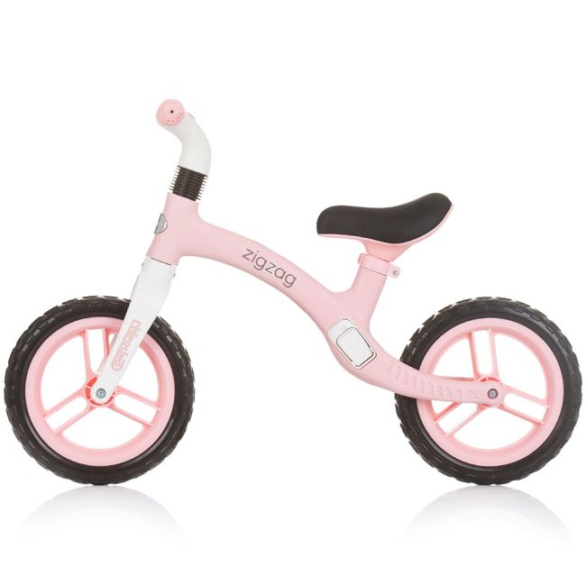 Bicicleta fara pedale chipolino zig zag pink hubdikzz02405pi