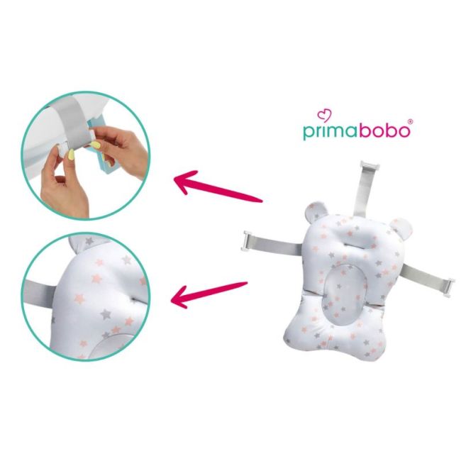Cadita pliabila cu termometru si suport anatomic genua premium beige lvtk5904905022769