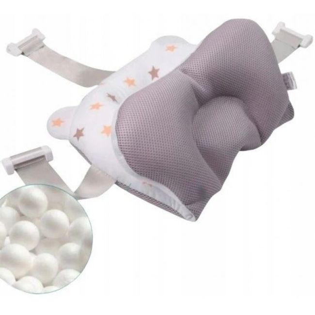 Cadita pliabila cu termometru si suport anatomic genua premium beige lvtk5904905022769