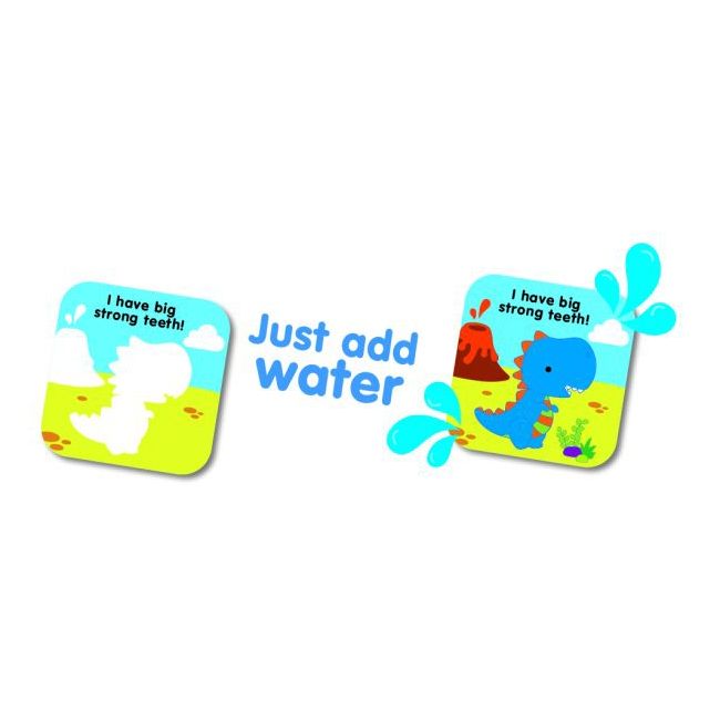 Carte si jucarie care isi schimba culoarea - dinozaur bb197