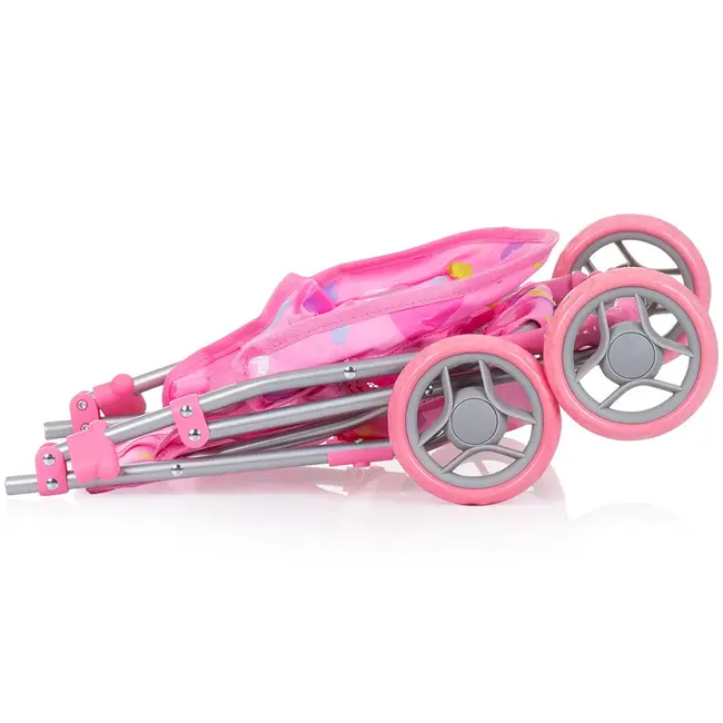 Carucior pentru papusi chipolino alice hearts hubkzkal02403he