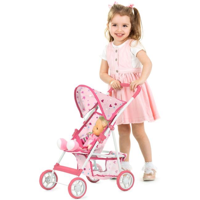 Carucior pentru papusi chipolino alice stars hubkzkal02402st