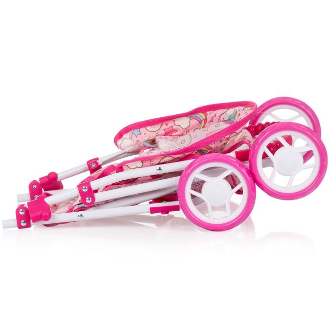 Carucior pentru papusi chipolino alice unicorn hubkzkal02404un