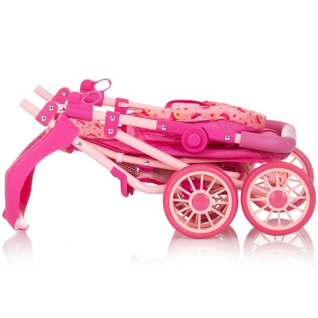 Carucior pentru papusi chipolino dolly cupcakes hubkzkdl02402cc