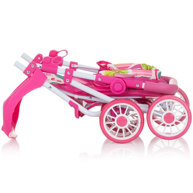 Carucior pentru papusi chipolino dolly multicolor hubkzkdl02401mc