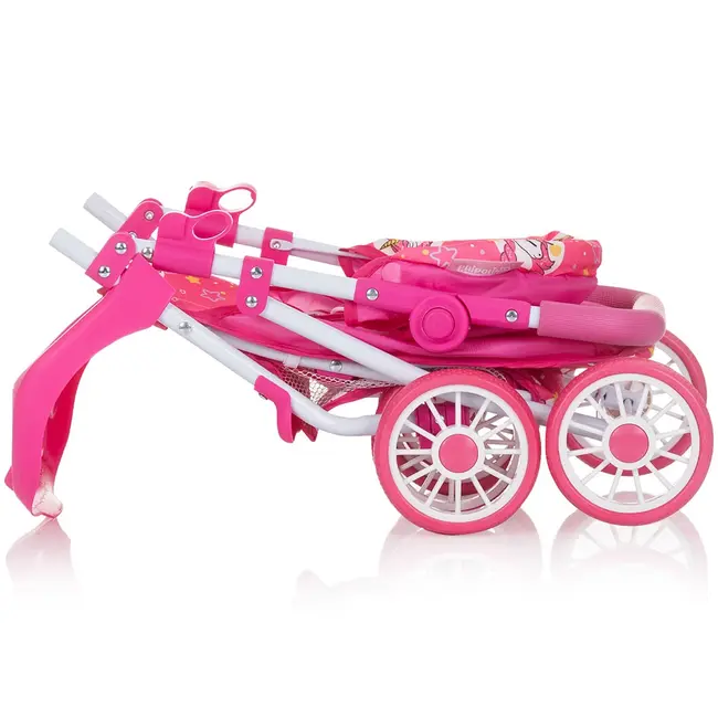 Carucior pentru papusi chipolino dolly unicorns hubkzkdl02403un