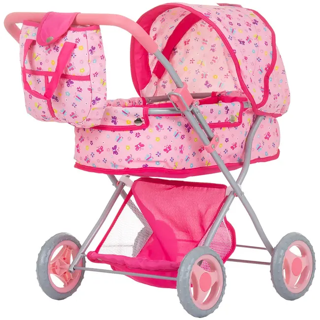 Carucior pentru papusi chipolino dora butterflies hubkzkdr02401bu