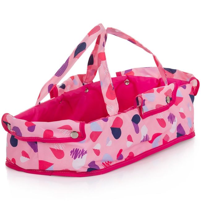 Carucior pentru papusi chipolino dora hearts hubkzkdr02402he