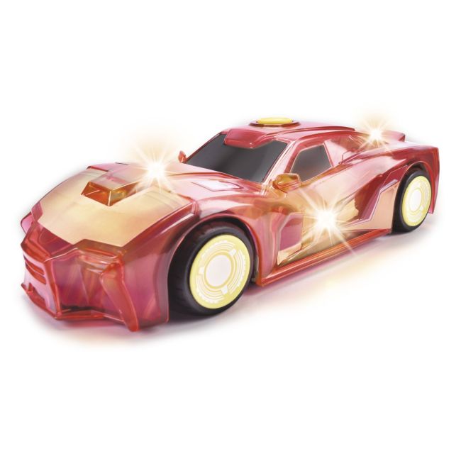 JADA MARVEL MASINUTA LIGHT HERO IRON MAN CU SUNETE SI LUMINI SCARA 1:32 VIV203222002