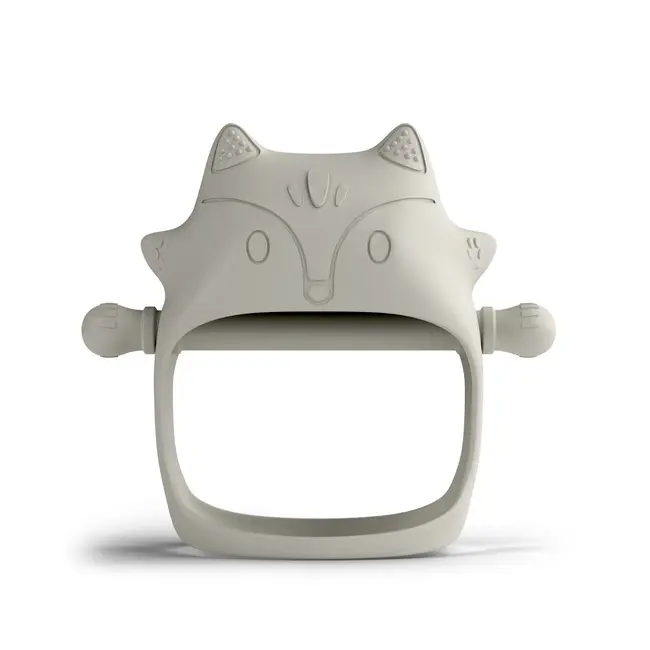 Jucarie De Dentitie In Forma De Vulpe, Manusa Senzoriala , Cream Pjbgls_c