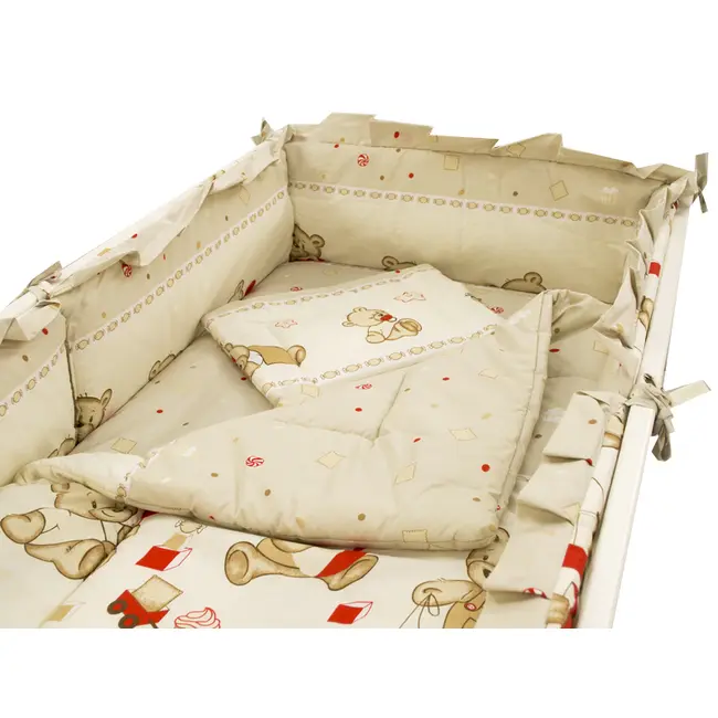 Lenjerie MyKids Teddy Toys Maro M1 4+1 Piese 140x70 MYK00008198