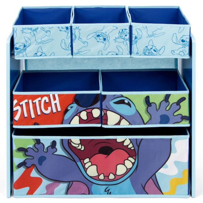 Organizator jucarii cu cadru din lemn Lilo & Stitch BBXWD16660