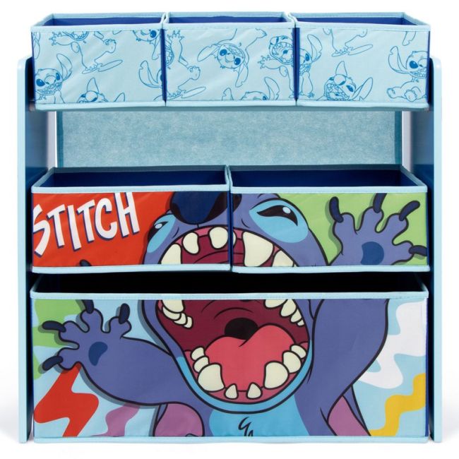 Organizator jucarii cu cadru din lemn Lilo & Stitch BBXWD16660