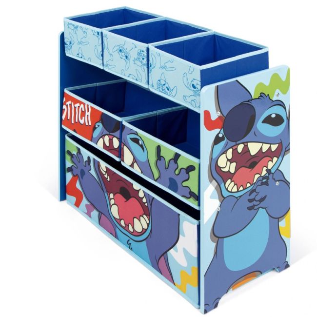 Organizator jucarii cu cadru din lemn Lilo & Stitch BBXWD16660