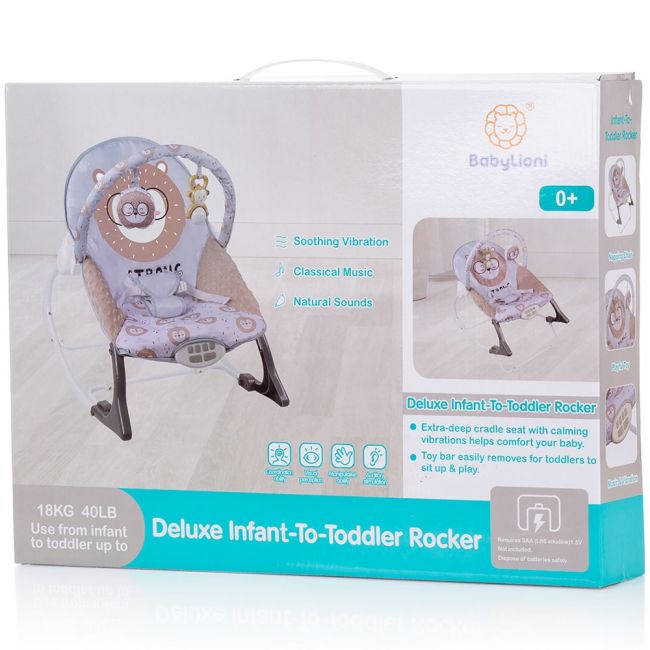 Scaunel balansoar chipolino melody beige hubsheml02403be