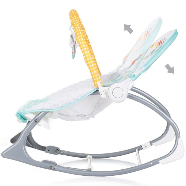 Scaunel balansoar chipolino melody green hubsheml02402gn