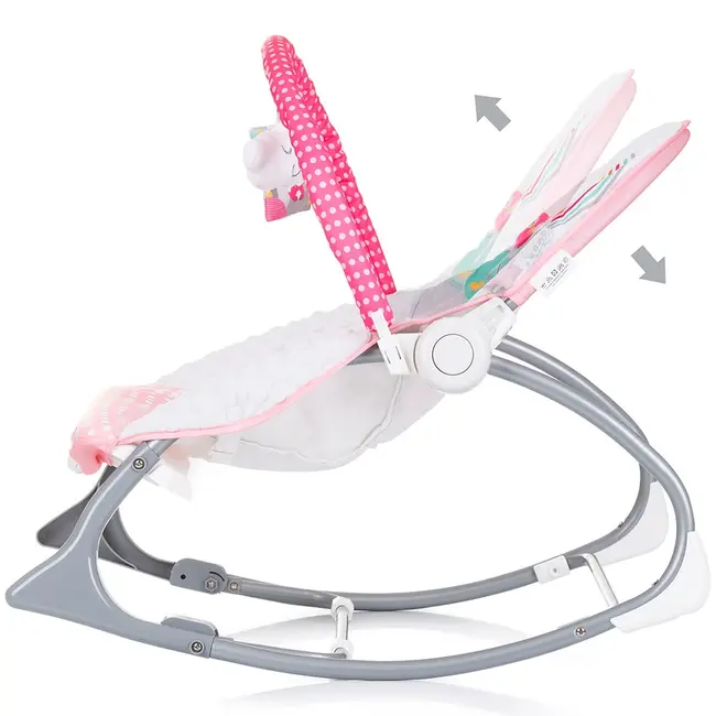 Scaunel balansoar chipolino melody pink hubsheml02401pi