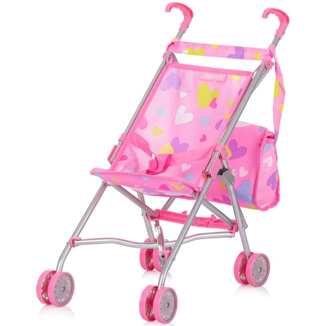 Set jucarii pentru papusi chipolino trixy 3 in 1 hearts hubkzktr02402he