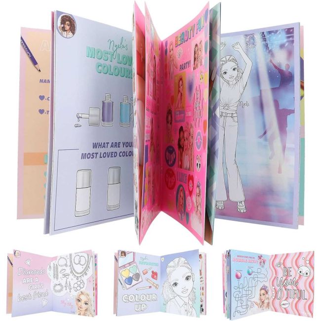 Carte de colorat TOPModel Beauty Fun Depesche PT13137 BBJPT13137_Initiala