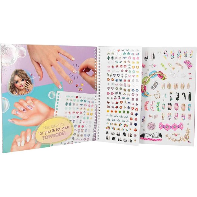 Carte de colorat TOPModel Create Your Hand Design Depesche PT13029 BBJPT13029_Initiala