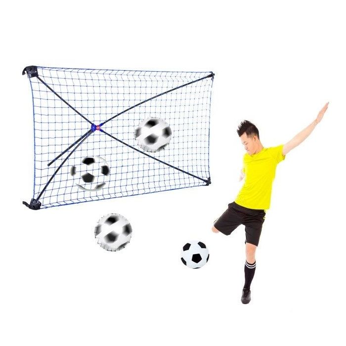 Net Playz - Poarta de fotbal pliabila Rebound cu unghi ajustabil ODS2055 LVTKNPLSE172510