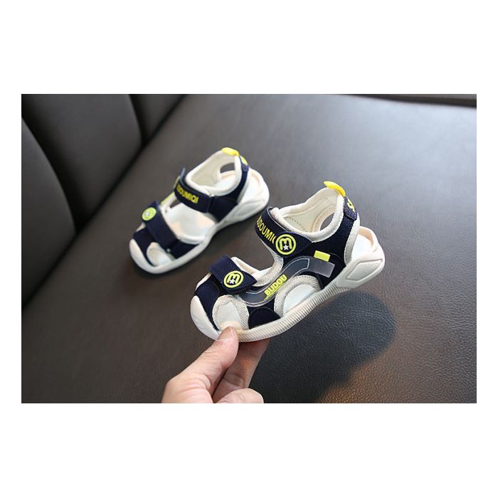 Sandale bleumarine cu alb cu barete ajustabile LI2015-1-p25.Marimea 22