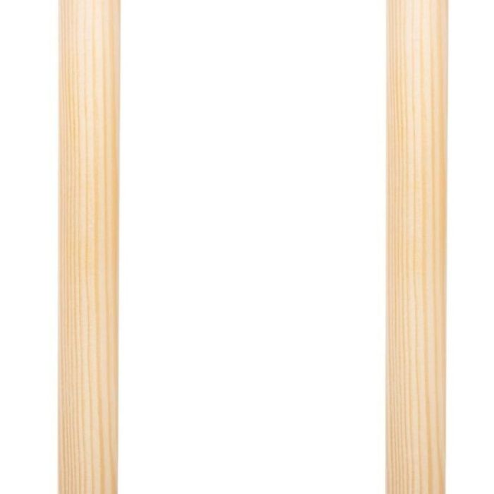 Poarta de siguranta extensibila din lemn natur 72-122 cm Springos Wooden LVTKSG005