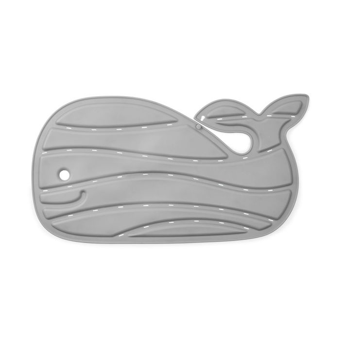 Skip Hop - Moby Covoras de baie antiderapant in forma de balena - Gri BSAFE235675