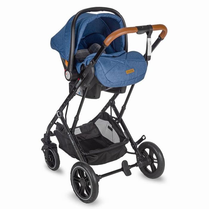 Carucior 3in1 ultracompact Coccolle Ravello Navy Blue SMB320061032