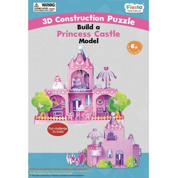 Set constructie puzzle 3D -  Castelul Printesei Fiesta Crafts FCT-3050 BBJFCT-3050_Initiala
