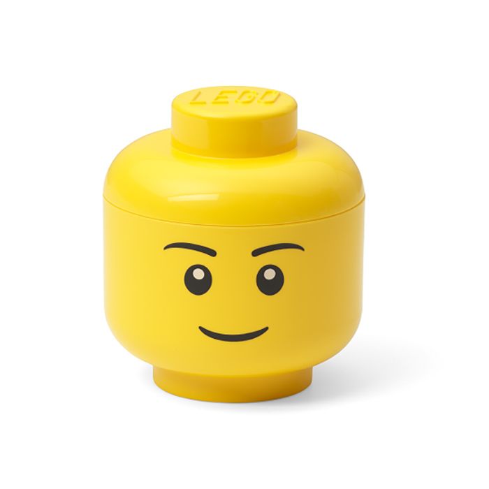 Mini cutie depozitare cap minifigurina LEGO baiat CLV40331724