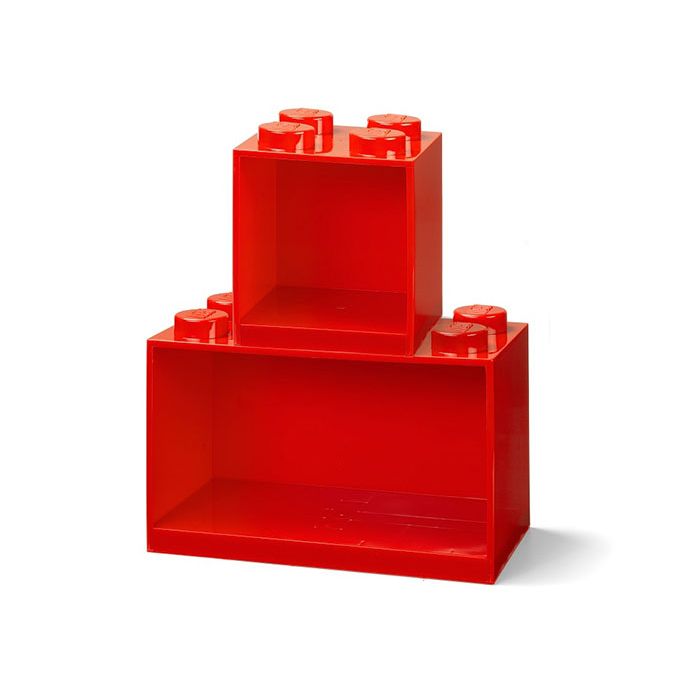 Set 2 rafturi Caramida LEGO - Rosu CLV41171730