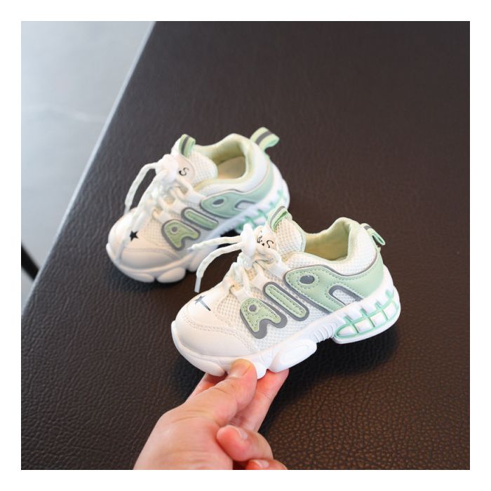 Adidasi albi cu insertie vernil - Air (Marime Disponibila: Marimea 30) LI918-1-c