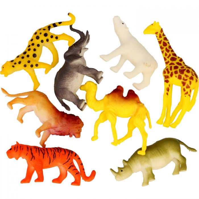 Set figurine animale safari Keycraft KCCR84 BBJKCCR84_Initiala