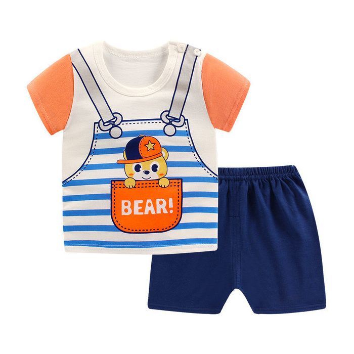 Pijama pentru baietei - Bear (Marime Disponibila: 9-12 luni (Marimea 20 incaltaminte)) MDH986-29