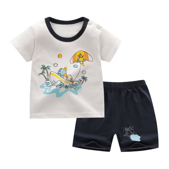 Pijama pentru baietei - Surfing (Marime Disponibila: 3-6 luni (Marimea 18 incaltaminte)) MDH986-11