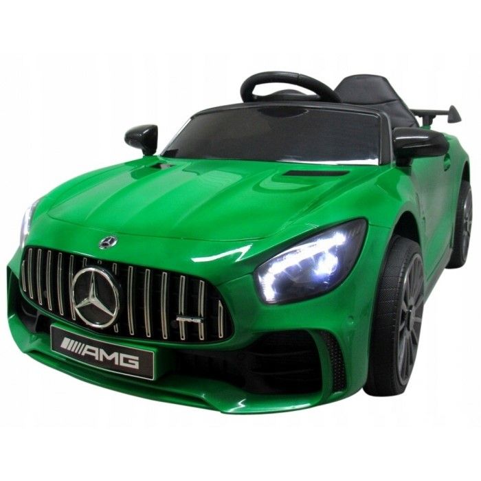 Masinuta electrica cu telecomanda Mercedes AMG GTR-S R-Sport - Verde EDEEDIAMGGTRVERDE