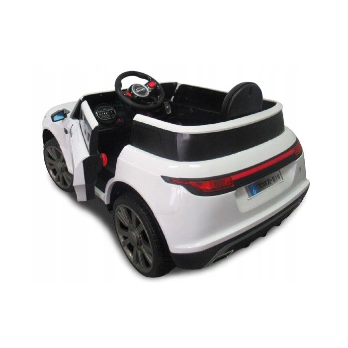 Masinuta electrica cu telecomanda, roti EVA, R-Sport Cabrio F4 - Alb EDEEDIBLT688+EVAALB