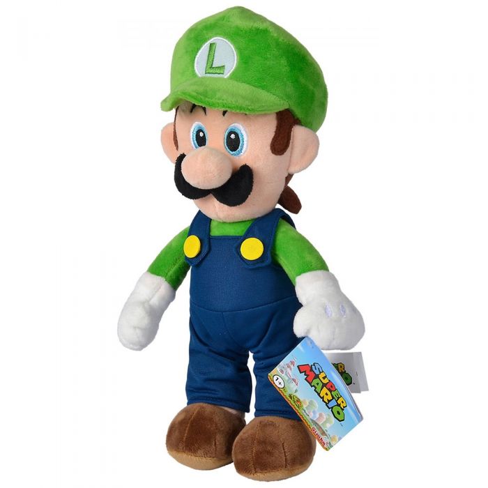 Jucarie de plus Simba Super Mario, Luigi 30 cm HUBS109231011