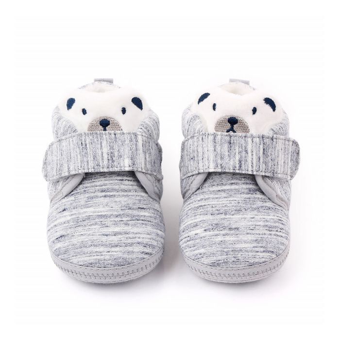 Botosei pentru bebelusi - Grey teddy (Marime Disponibila: 6-9 luni (Marimea 19 incaltaminte)) MBd2321-2-p24