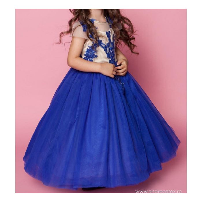 Rochita albastra de ocazie (Marime Disponibila: 5-6 ani) ID-15