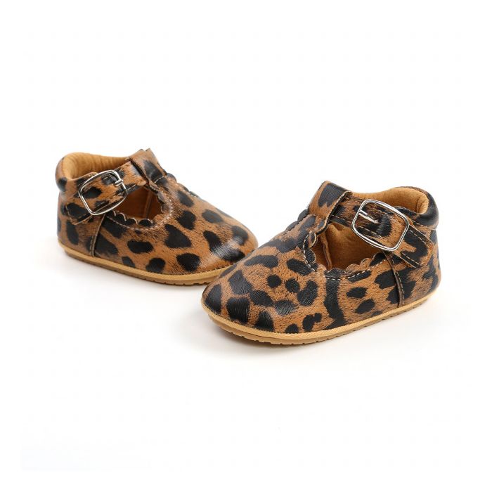 Pantofiori leopard pentru fetite (Marime Disponibila: 9-12 luni (Marimea 20 incaltaminte)) MDm1988-7-p4