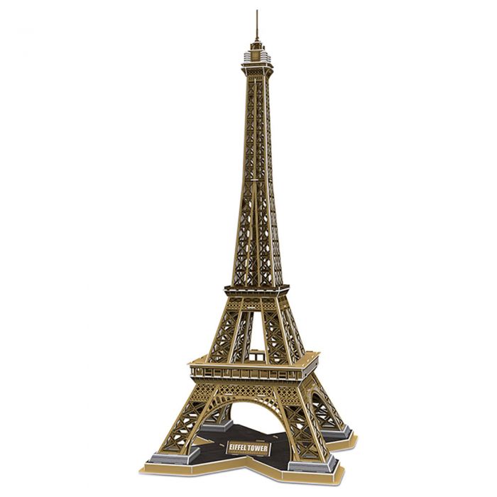 PUZZLE 3D+BROSURA-PARIS 80 PIESE ARTCUDS0998h
