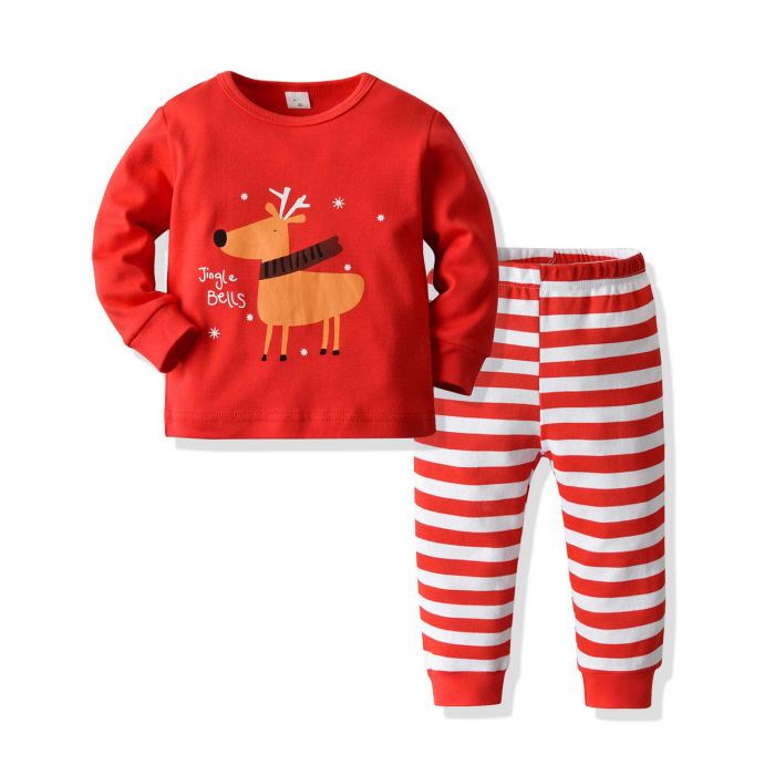 Pijama copii - Jingle bells (Marime Disponibila: 6-9 luni (Marimea 19 incaltaminte)) MBP01