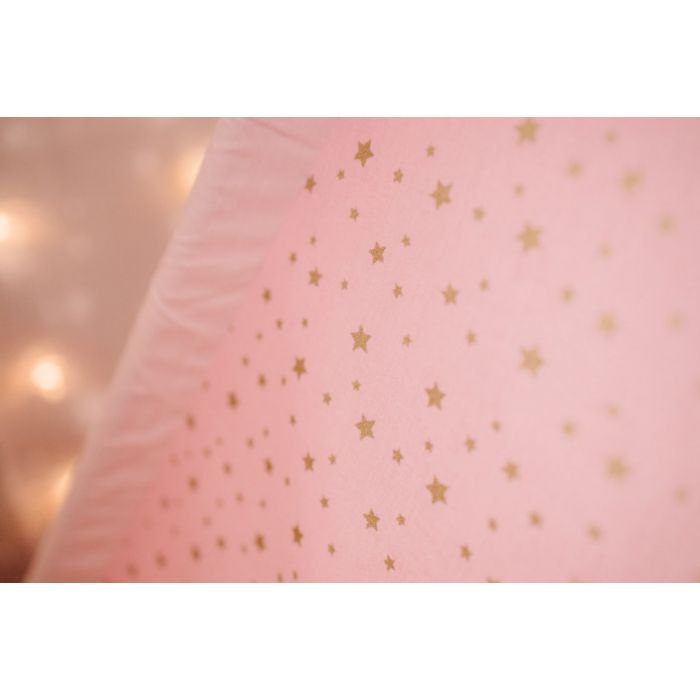 Cort de joaca, Gold Stars Teepee Pink, 110 x 110 MRD971