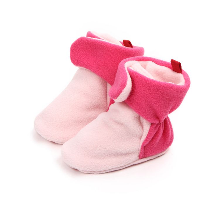 Botosei roz plusati pentru bebelusi (Marime Disponibila: 6-12 luni (Marimea 19 incaltaminte)) MBD0951-1-c4