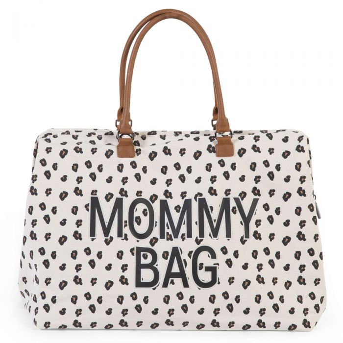 Geanta de infasat Childhome Mommy Bag Leopard ERF5420007156114