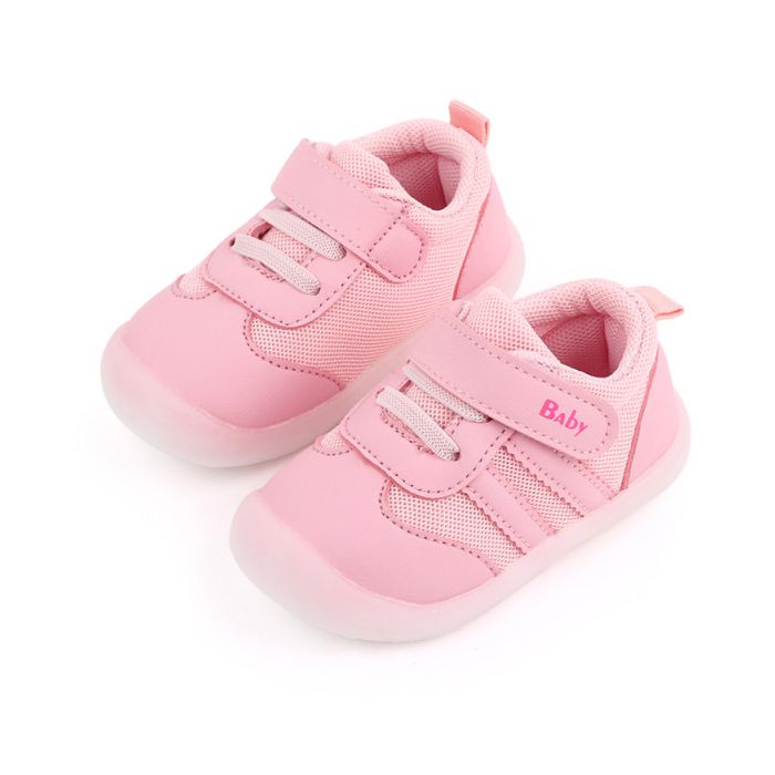 Adidasi roz pentru fetite cu siret si bareta arici (Marime Disponibila: Marimea 25) ADD2529-1-sa41