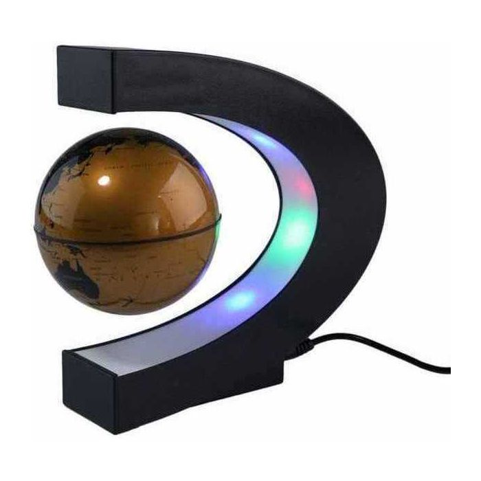 Glob pamantesc levitant in suport LED forma de semicerc Cosmolino MP12854 BBJMP12854_Auriu