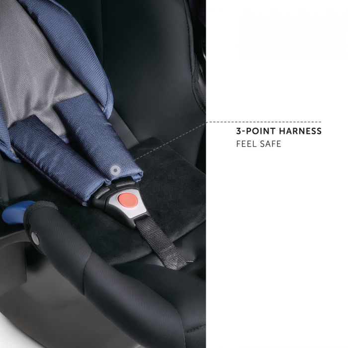 Scaun Auto şi Bază Comfort Fix Set Denim Grey MGZ339817